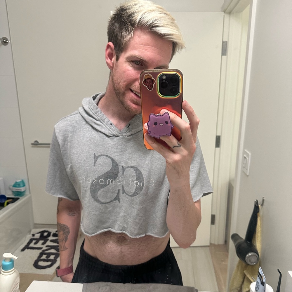 The Chainsmokers Crop Sweatshirt Hoodie